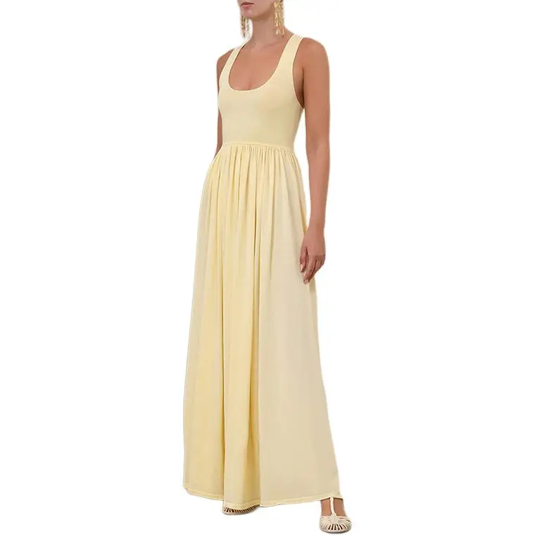 Zimmermann SS24 Sleeveless Dress Women's Lemon-3