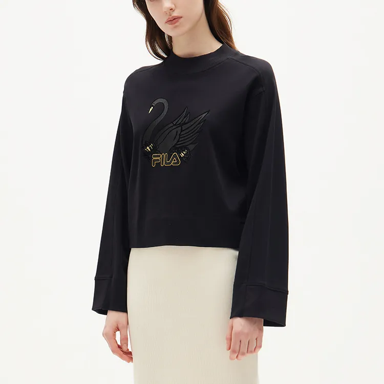 FILA Sweatshirts Women's Jet Black-2