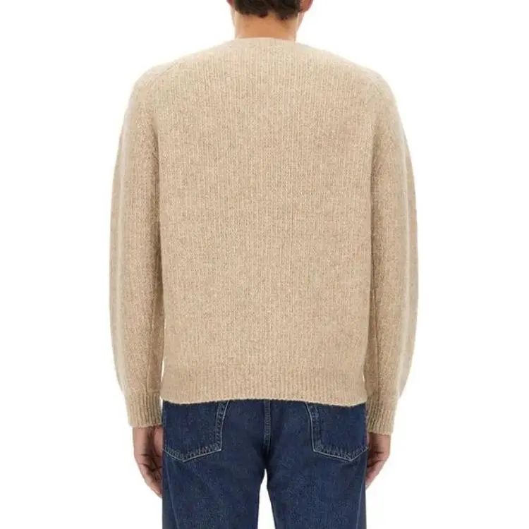 Sunflower Long Sleeved Crewneck Knitted Sweater-1