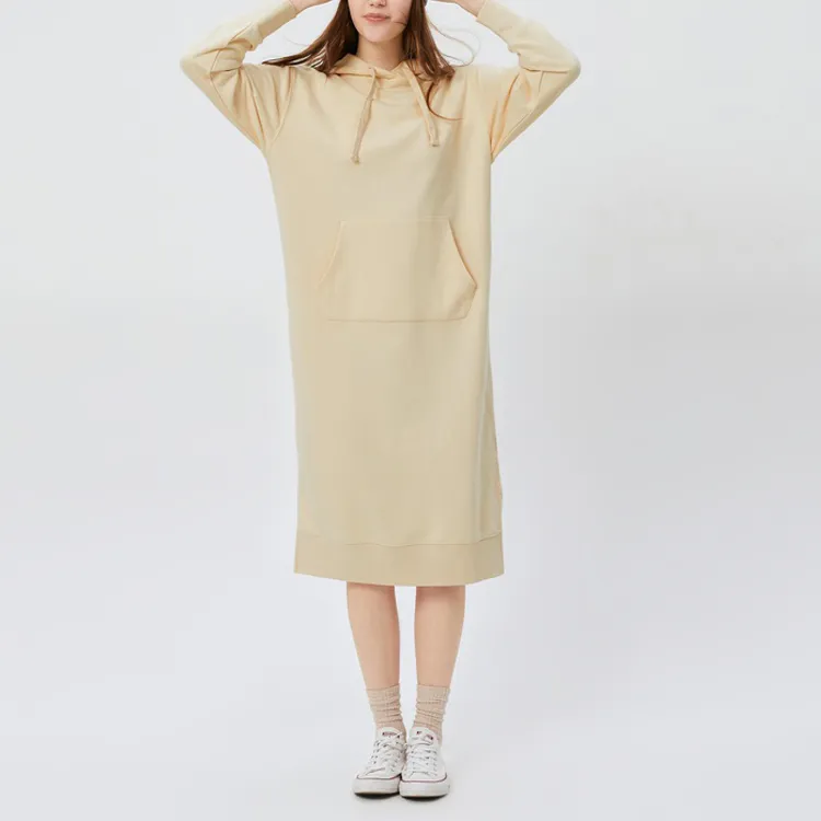 GAP Long-Sleeved Dresses Women's Cream Beige-1