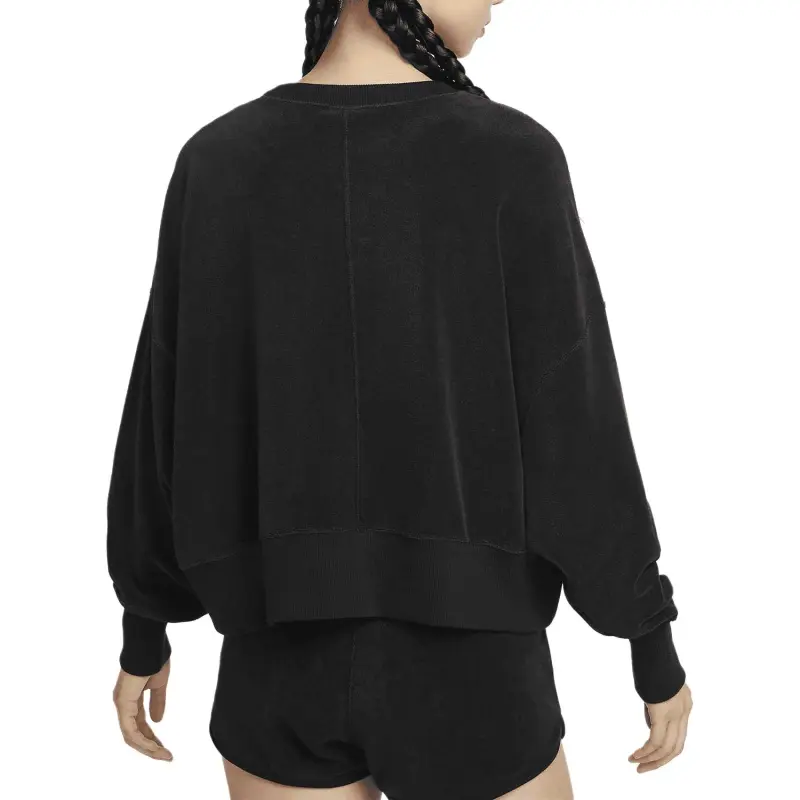 Nike COURT HERITAGE Sweatshirt Women's Black-3