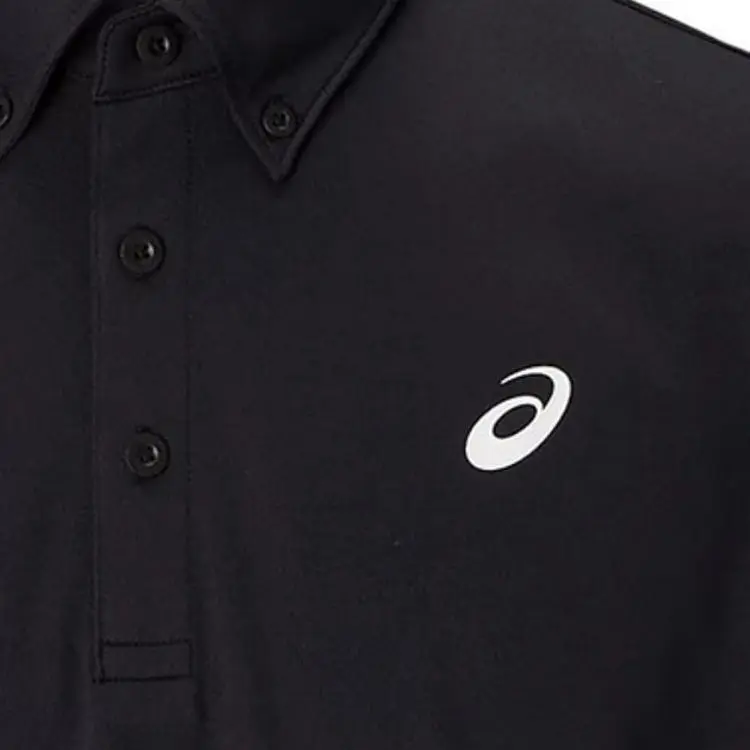 Asics Polo Shirts Men Black-2