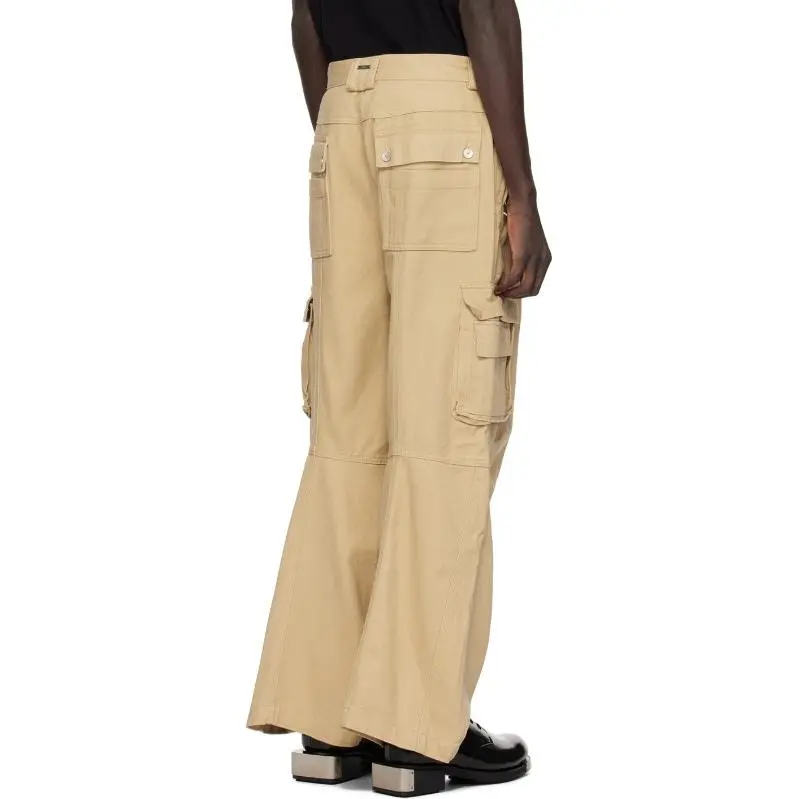 C2H4 Cargo Pants Men Khaki-1