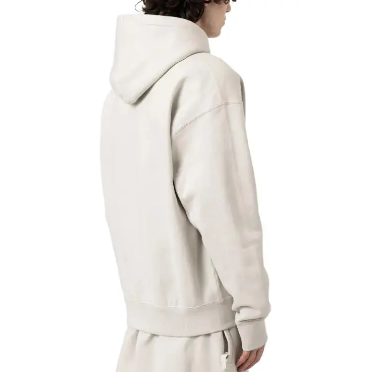 Nike Solo Swoosh Zip Up Drawstring Hoodie-1
