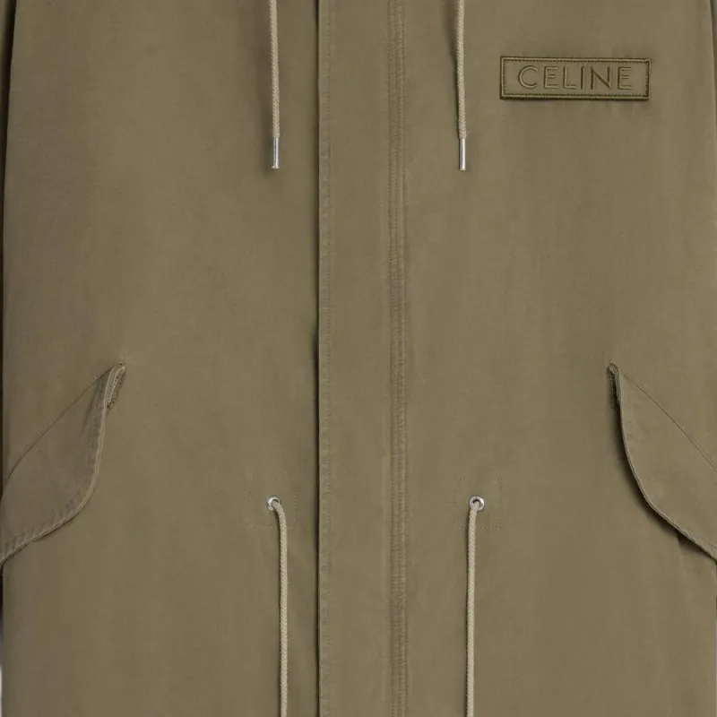 CELINE Parka In Cotton-4