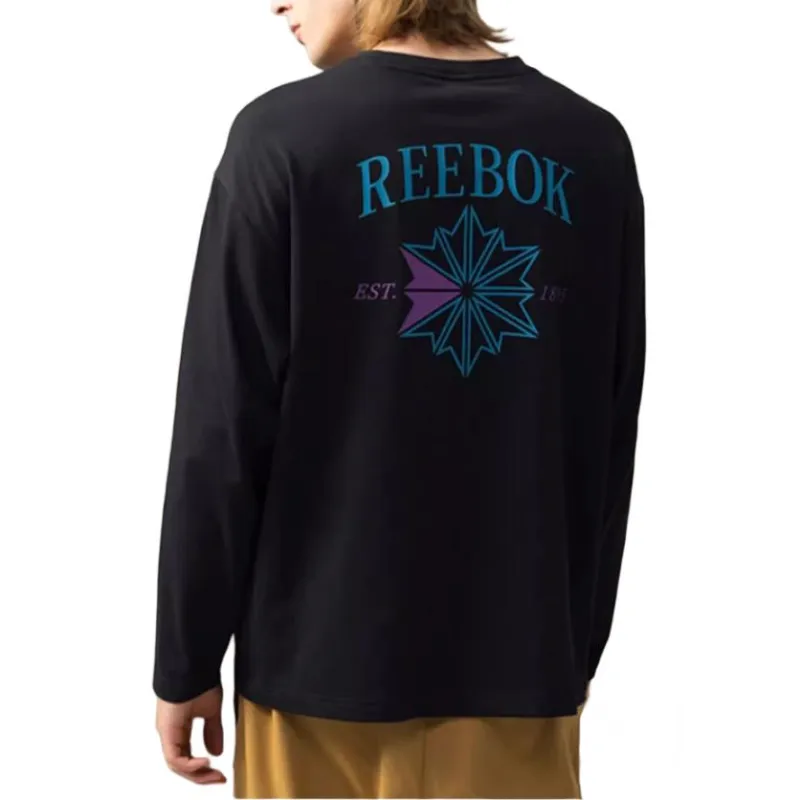 Reebok T Shirts Unisex Black-2