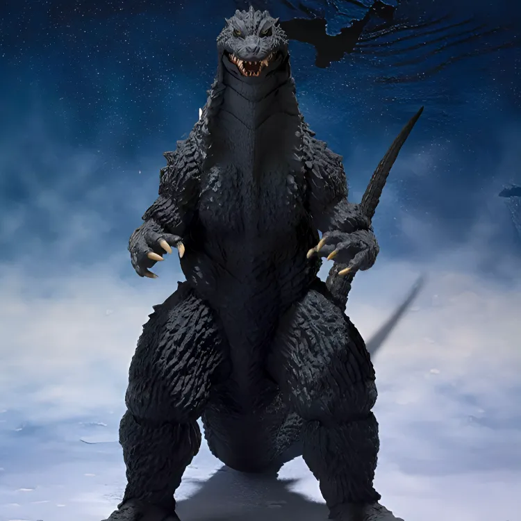 BANDAI Godzilla Shm Large War Mechanical 2002 15.5cm Scale Figures-2