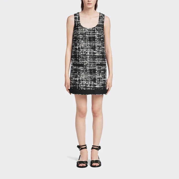 PRADA SS22 Sleeveless Dress Women's Ivory-1
