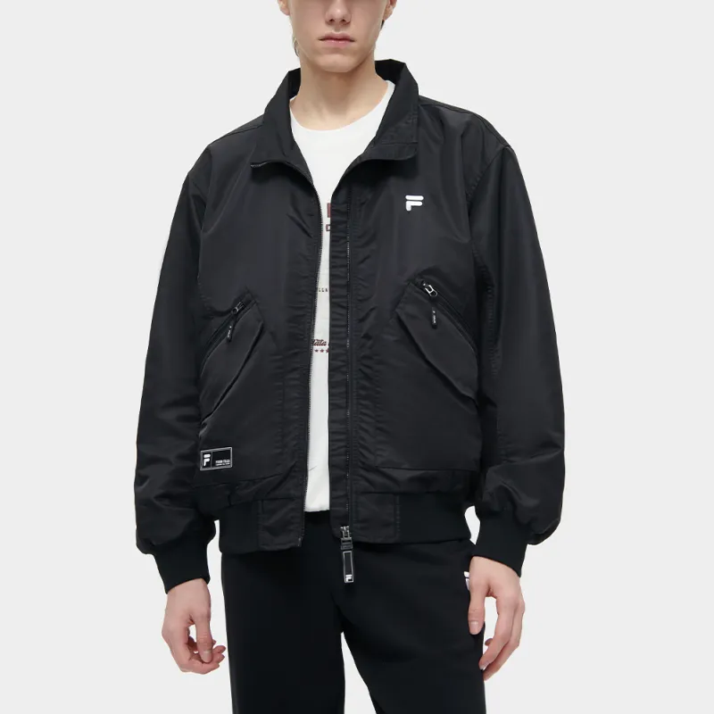 FILA Jackets Coats Unisex Jet Black-4