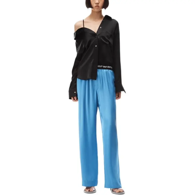 Alexander Wang Casual Pants Women's Blue-4