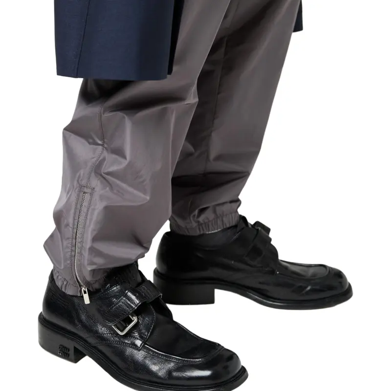 MIU MIU Logo patch Track Pants-4