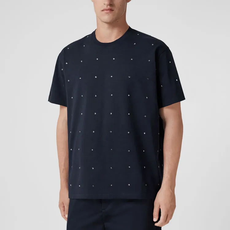 Burberry SS23 T-Shirt Men's Dark Charcoal Blue-3