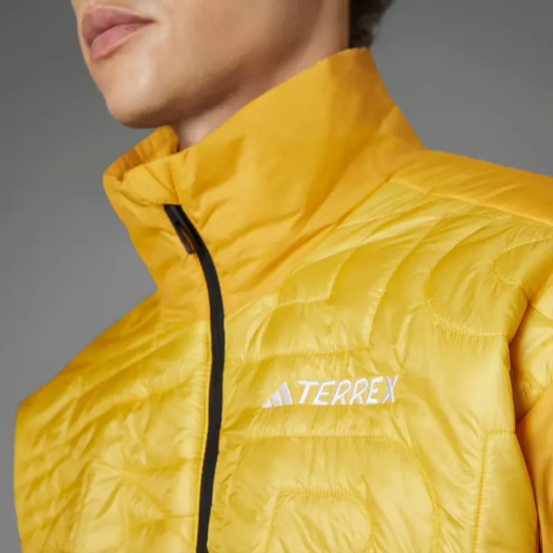 Adidas Terre XPERIOR VARILITE PRIMALOFT Jackets Coats Men's Second-hand Yellow-2