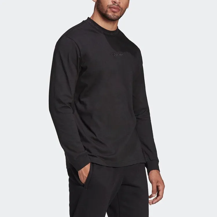 Adidas Originals Trefoil Linear Long Sleeve Tee-3