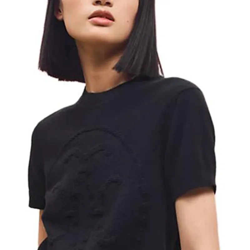 HERMES FW22 Cashmere Sweater Women's Black-3