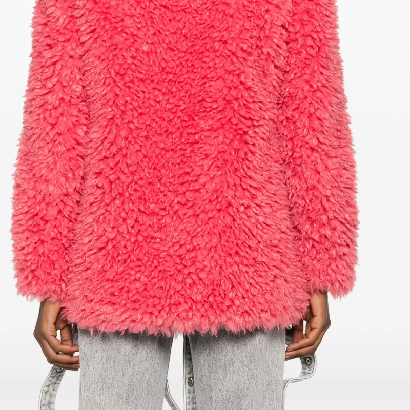 Patrizia Pepe Buttoned Faux fur Jacket-5