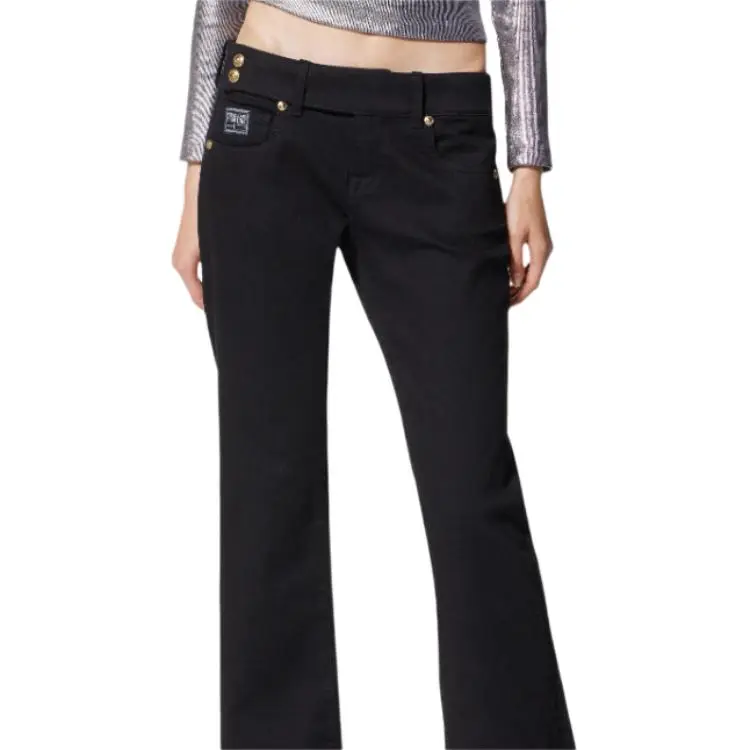 VERSACE JEANS COUTURE Jeans Women's Black-4
