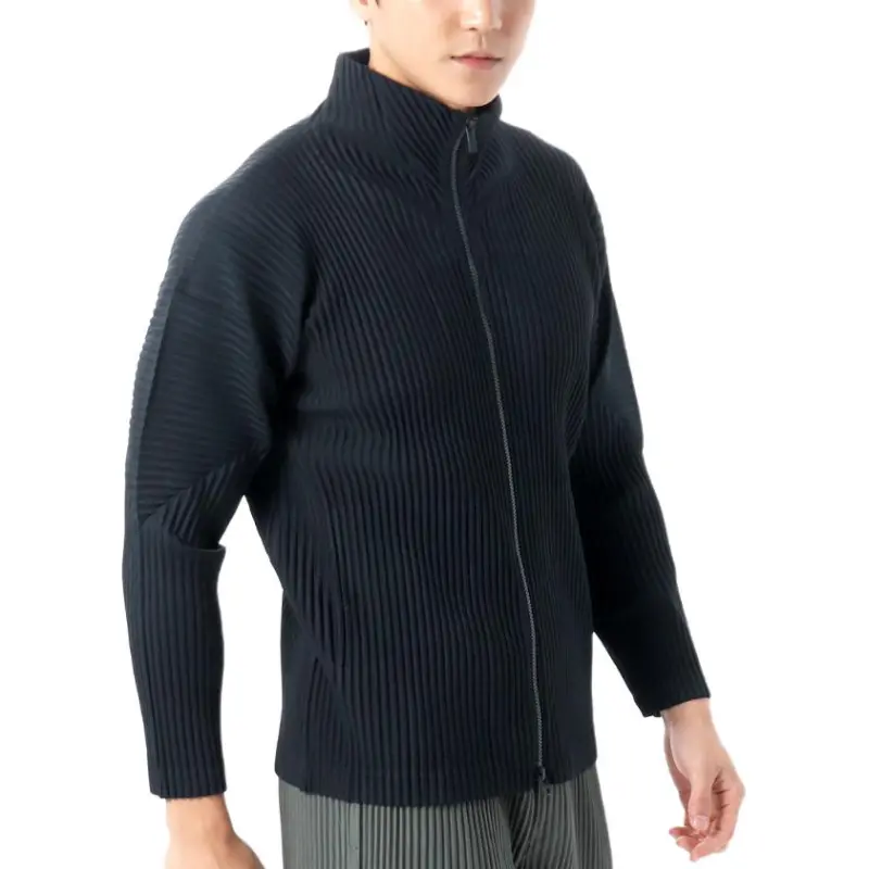 Homme Plissé Issey Miyake Jackets & Coats Men's Marine Blue-2