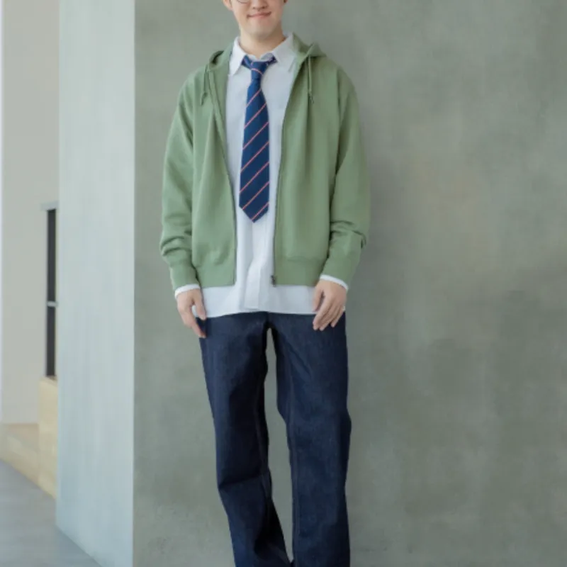 Jw Anderson X UNIQLO Sweatshirts Unisex Green-1