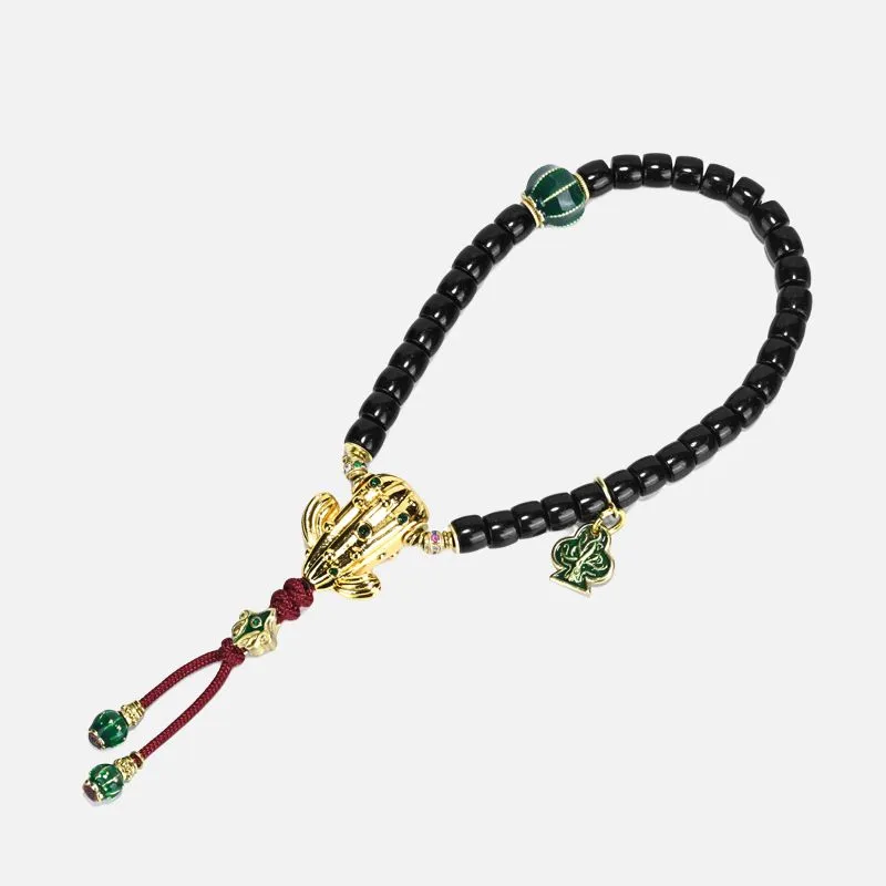 Yulan Wenwan Coconut Shell Beads Bead Chain Unisex-2