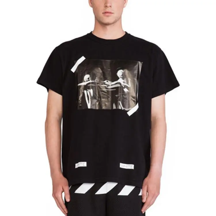 OFF WHITE T Shirts Men Black-2