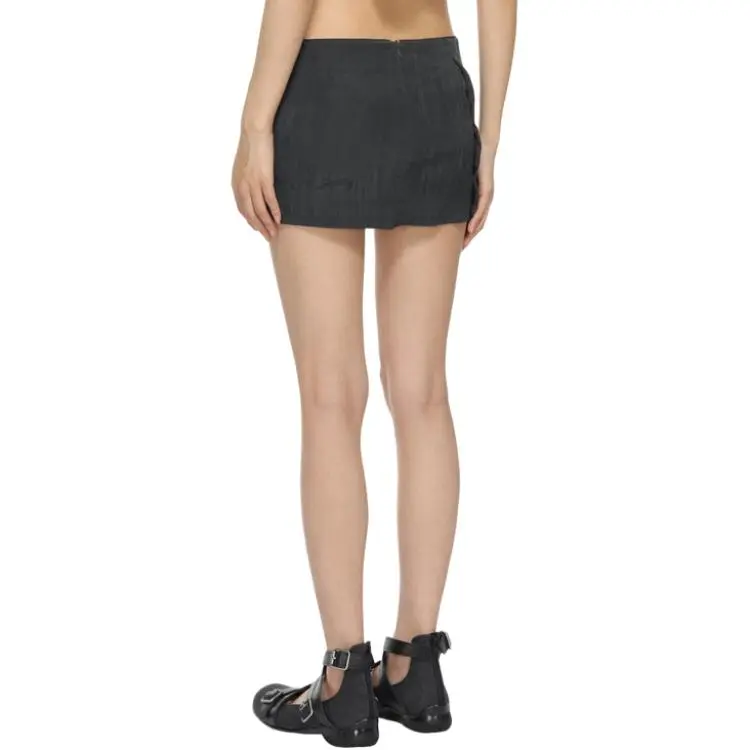 Open Yy SS25 Casual Short Skirts Women's Black-2