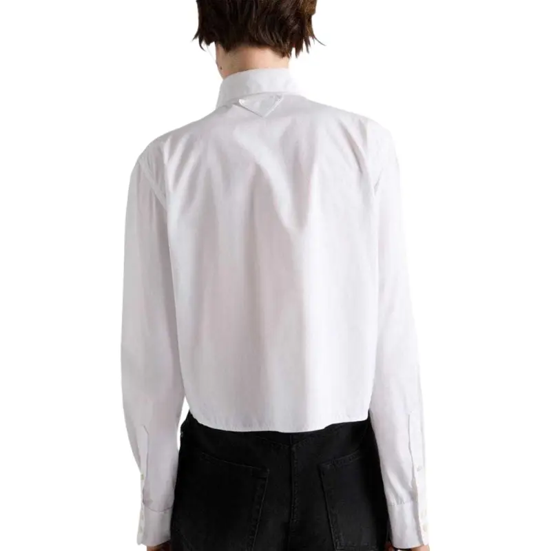 PRADA Embellished Button-Up Shirt-2