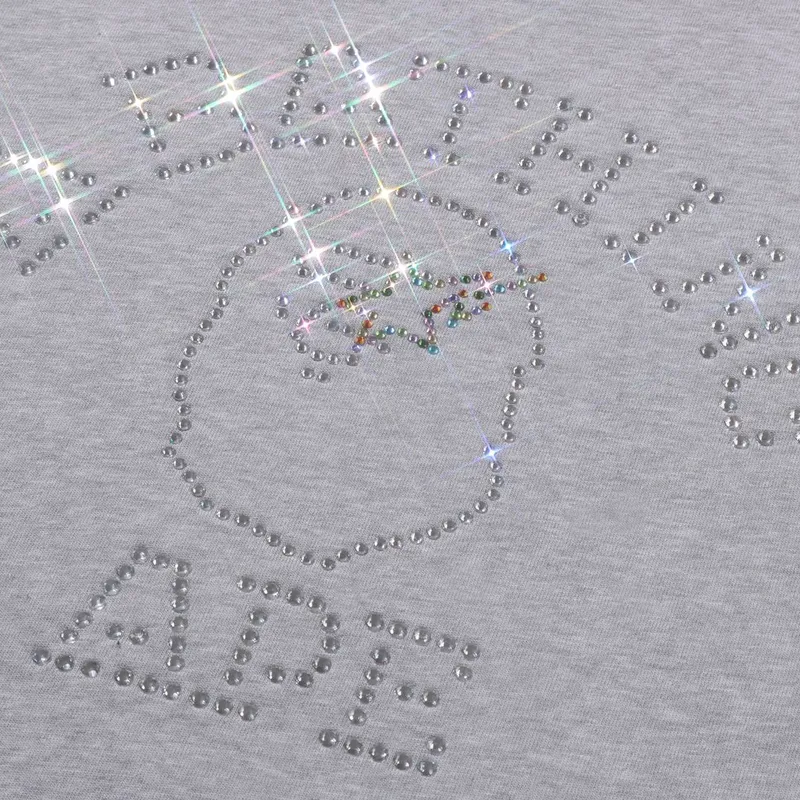 Bape Rhinestone College Relaxed Fit Tee-5