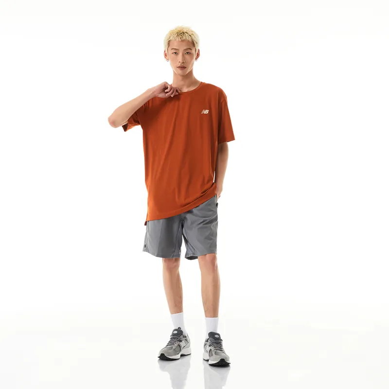 New Balance T Shirt Unisex Orange-3