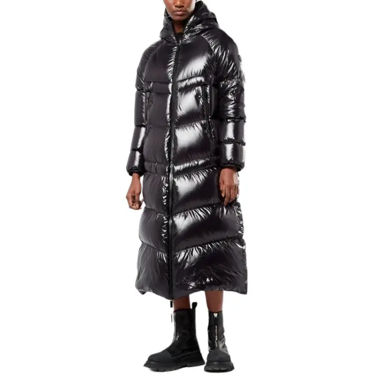 Moncler FW22 Down Jacket Winter Women's Black-4