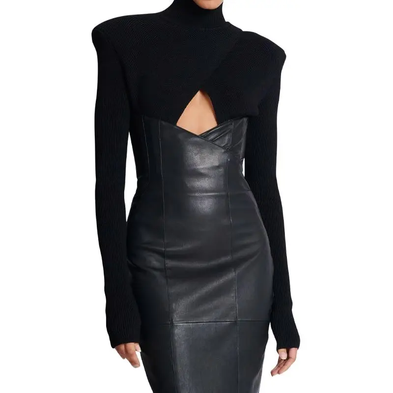 BALMAIN Panelled Maxi Dress-5