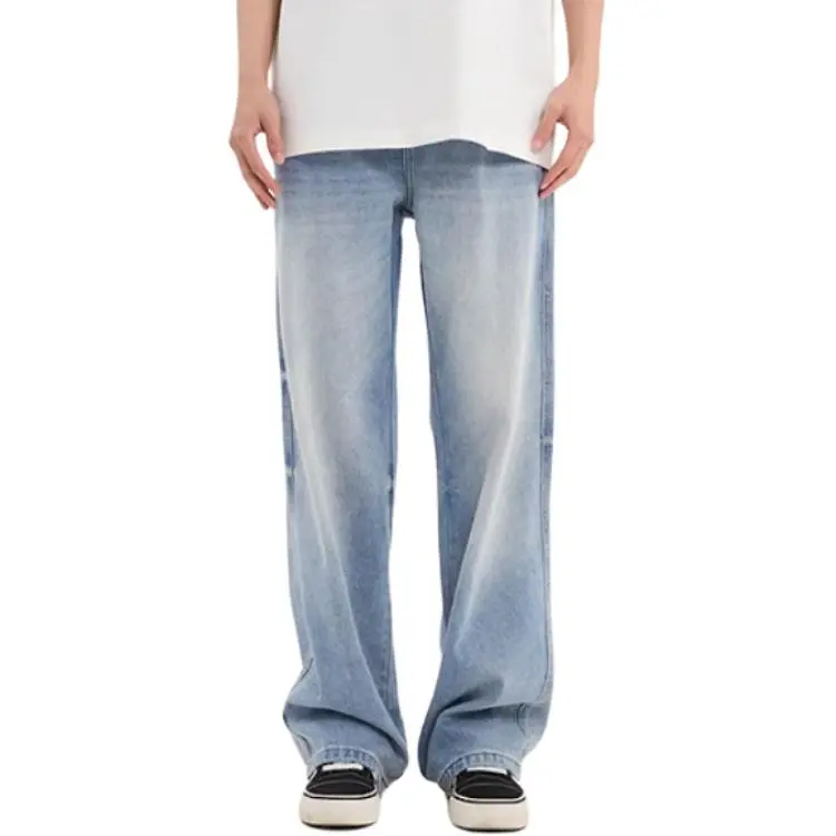 Three blessings Jeans Men Light Blue-4
