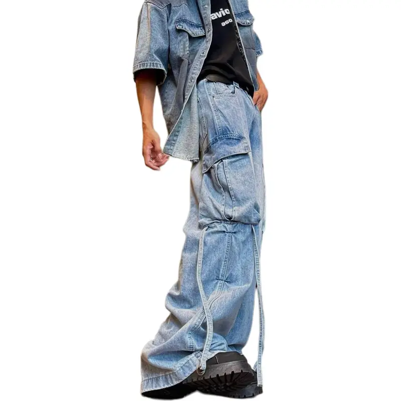 Concubine Zhu Jeans Women's Light Blue-4