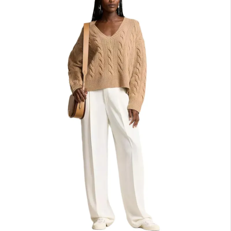 Polo Ralph Lauren Relaxed Fit Cable Knit Jumper-1