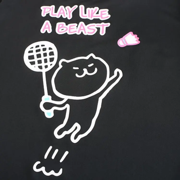 YONEX T Shirts Men Black-2
