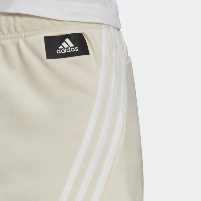 Adidas 3 Stripes Casual Shorts Women's White-4