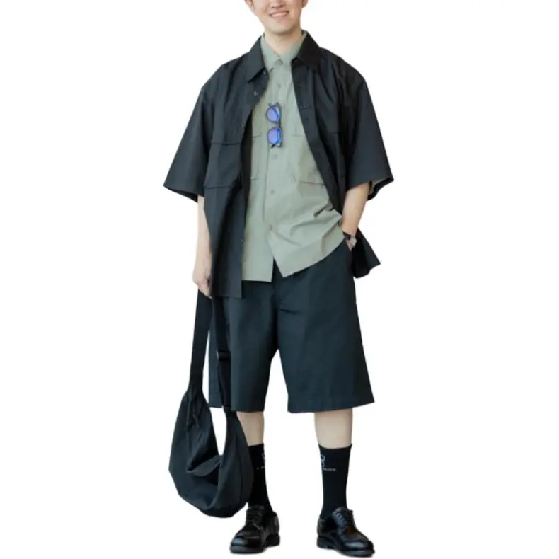 UNIQLO U Collection SS25 Casual Shorts Men's Black-1