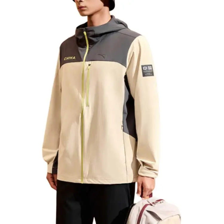 Anta Variety Training Collection Jackets Coats Men's Smoke Black Gray/Cool Gray-1
