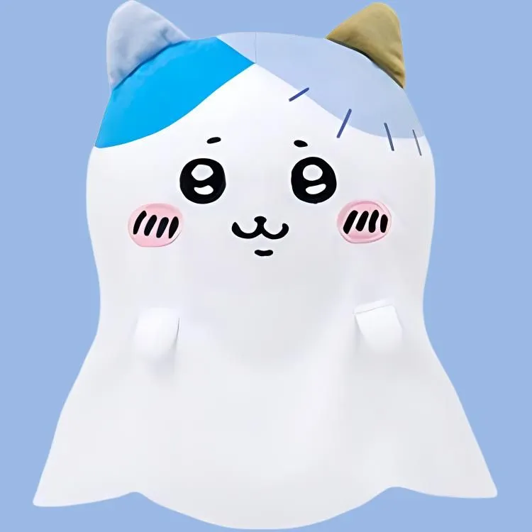 FURYU Chiikawa FURYU Joke Bear Ghost Hachiware Plush Toy Dolls Plush Doll 28cm High-1