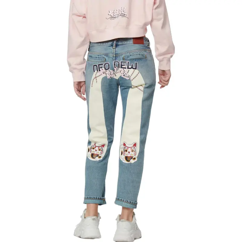 EVISU Jeans Women's Denim Blue-5