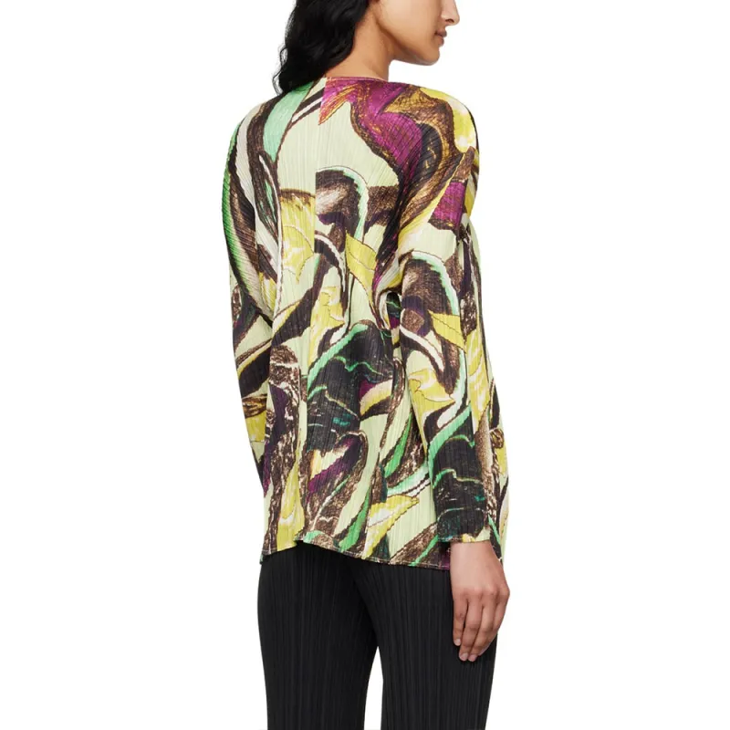 PLEATS PLEASE ISSEY MIYAKE Graphic print Pleated Jacket-3