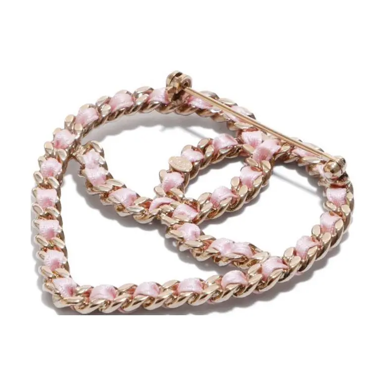 CHANEL Pre-Owned 2009 CC Heart Brooch-2