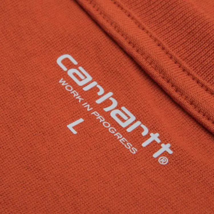 Sophnet. X Carhartt WIP T Shirts Unisex Orange-2