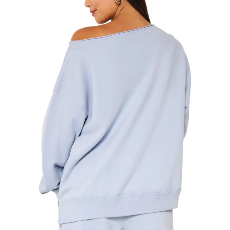 Hollister Sweatshirt Women's Gray Blue-1