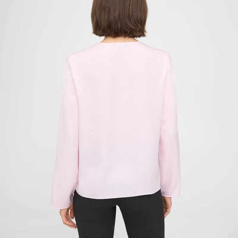 THEORY SS23 Shirt Women's Soft Pink-2