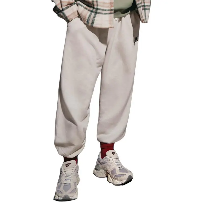 New Balance Knitted Sweatpants Men Ecru-2