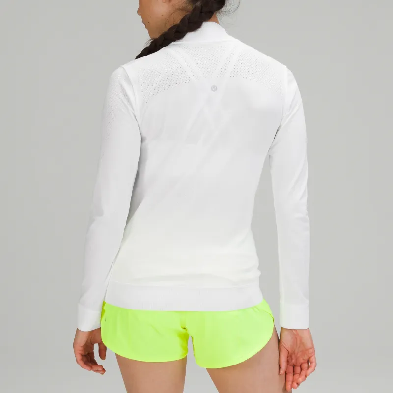 Lululemon Seamless Jackets Coats Women's Raw White-1