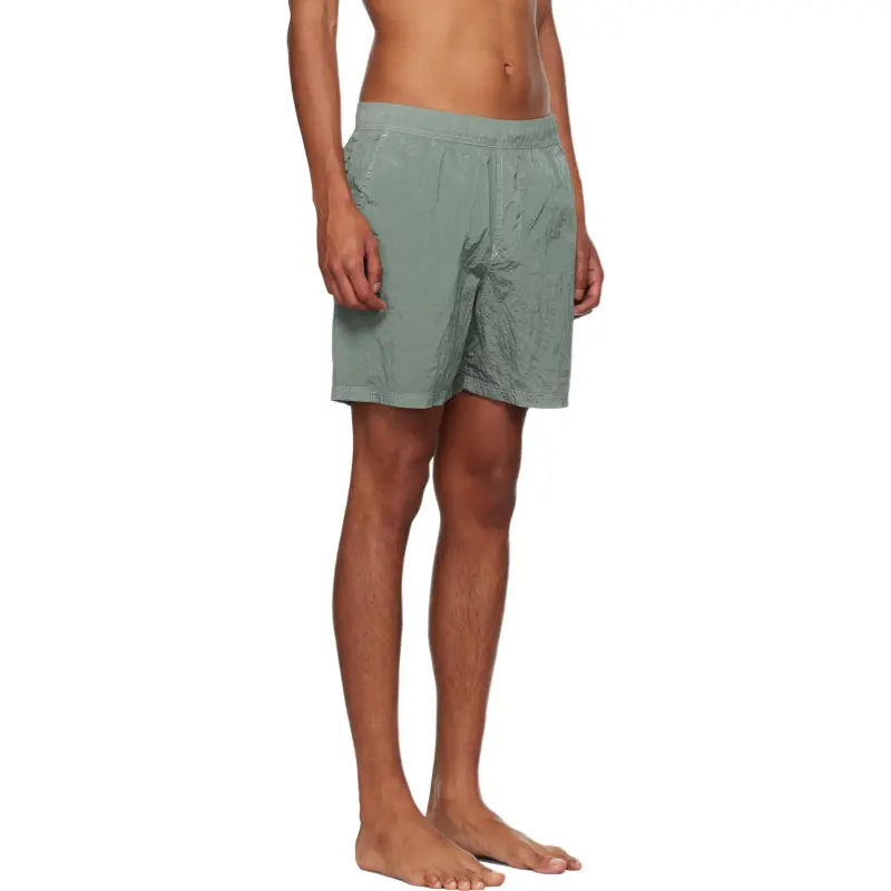 STONE ISLAND Logo Patch Swim Shorts-3