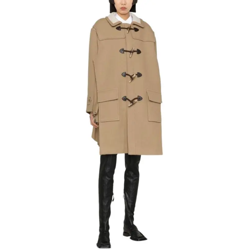 Maison Margiela Long Sleeved Buttoned Coat-3
