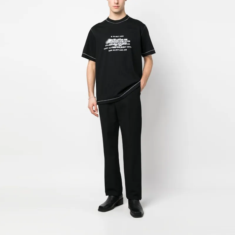 Helmut Lang T-Shirts Men Black-1